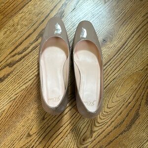 Jcrew patent leather low heel